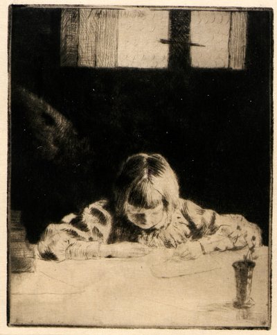 Den lille studerende af J. Alden Weir