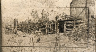 Webb-gården af J. Alden Weir