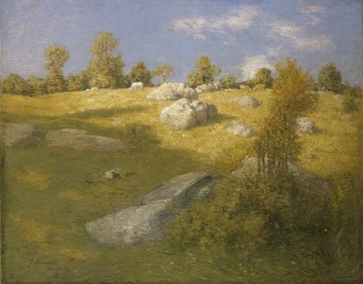 Græsarealer på højlandet af J. Alden Weir