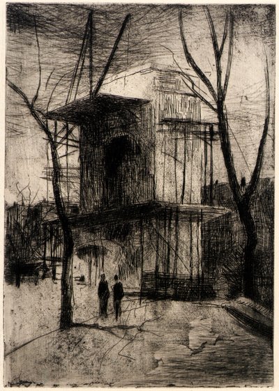 Washington Arch nr. 2 af J. Alden Weir