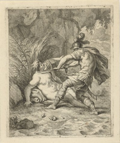 Peleus hævner Thetis Scènes uit het leven van Achilles (serietitel) Achilleus
