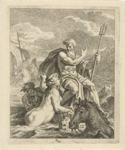 Havlandskab med Thetis og Neptun Scener fra Achilles