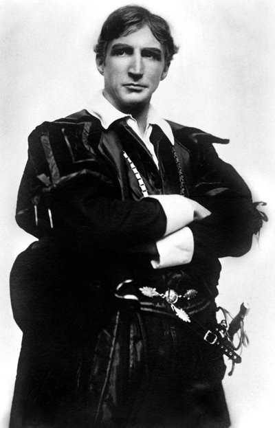 Jerrold Robertshaw 1866-1941, engelsk skuespiller, begyndelsen af det 20. århundrede. af J. Beagles and Co.