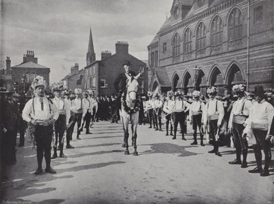 Knutsford May Day Festival, Morris Dancers af J. Benjamin Stone