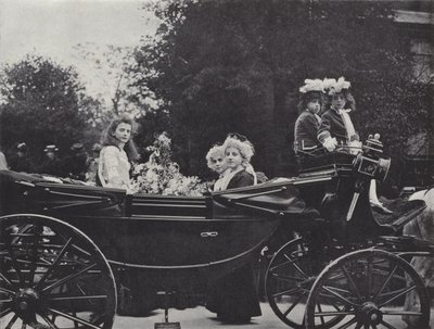Knutsford May Day Festival, Dronningen og ledsagere af J. Benjamin Stone