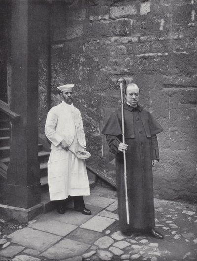 Pandekagekastning på Westminster School, der bringer pandekagen ind af J. Benjamin Stone