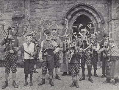 Horndansen, Abbeds Bromley, alle karaktererne af J. Benjamin Stone