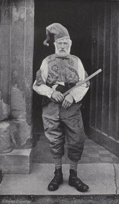 The Horn Dance, Abbeds Bromley, the Fool og Robin Hood af J. Benjamin Stone