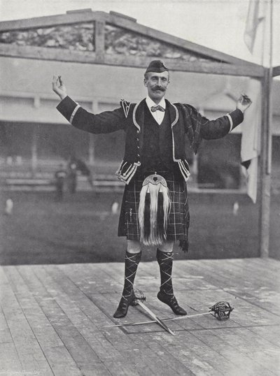 The Inverness Gathering, danser Gillie Callum af J. Benjamin Stone