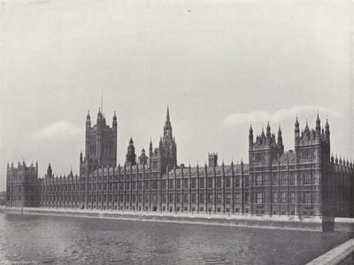 Palace of Westminster af J. Benjamin Stone