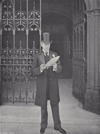 Den højre Hon. Joseph Chamberlain af J. Benjamin Stone