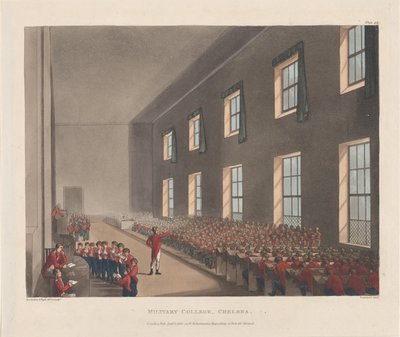 Military College, Chelsea, 1. januar 1810., 1. januar 1810. af J. Bluck