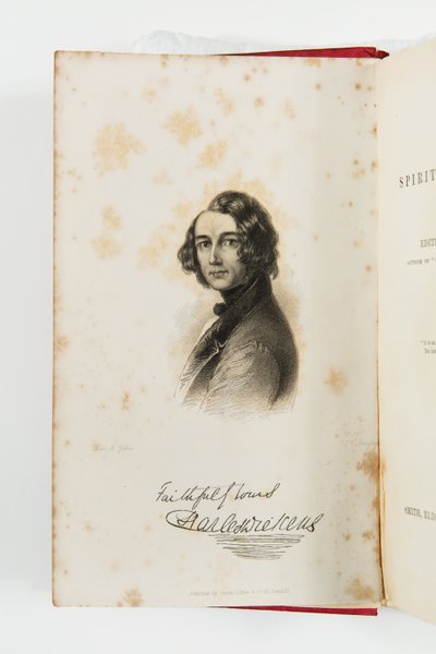 Gravering af Charles Dickens i A New Spirit of the Age 1844 (gravering) af J. C. Armytage