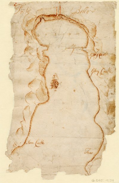 Portobelo, ca. 1740 (papir) af J. C. Morris