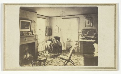 Uden titel (Kvinde i husets indre) af J. C. Spooner