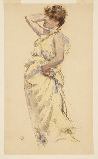 Dansebevægelse af J. Carroll Beckwith