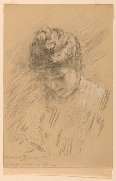Marie af J. Carroll Beckwith