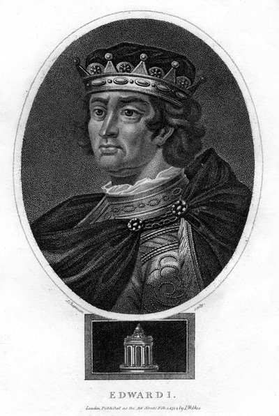 Edward I af England, 1804. af J. Chapman