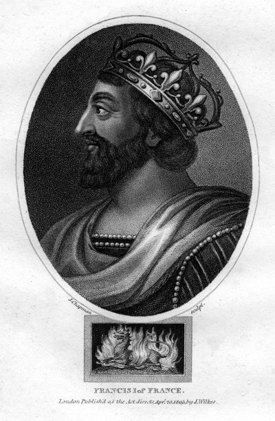 Frans I, konge af Frankrig, 1805. af J. Chapman