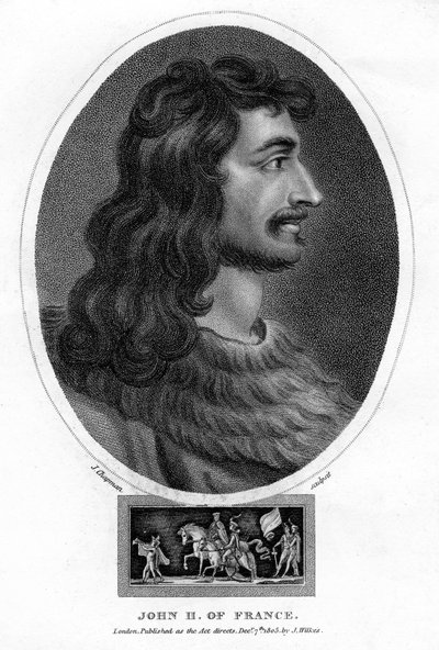 John II, konge af Frankrig, 1805. af J. Chapman