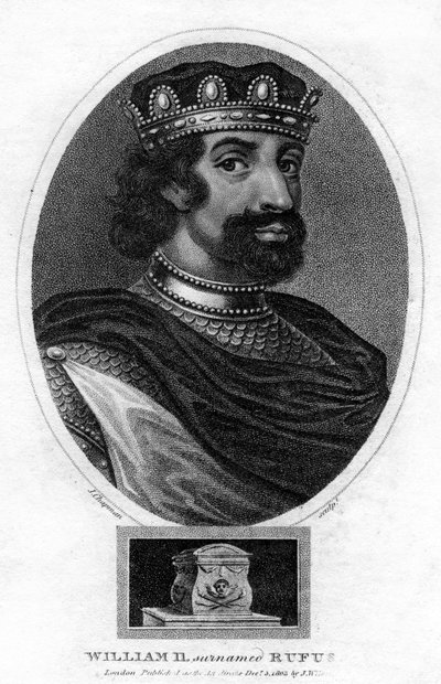 Kong William II af England, 1803. af J. Chapman