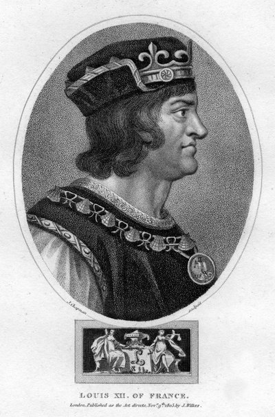 Ludvig XII, konge af Frankrig, 1805. af J. Chapman