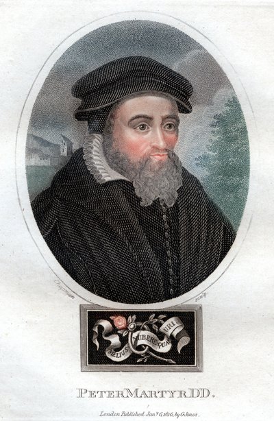 Peter Martyr, 1816. af J. Chapman