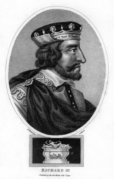 Richard III af England, 1799. af J. Chapman