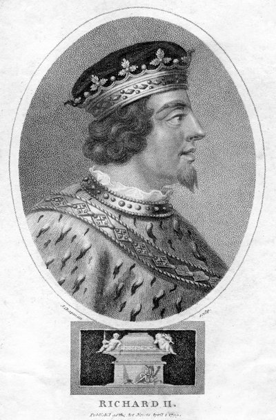 Richard II, konge af England, 1799. af J. Chapman