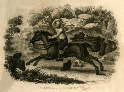 The Excursion of George Harvest, 1821. af J. Chapman