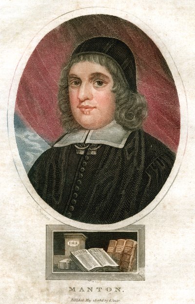 Thomas Manton, puritansk præst, 1816 af J. Chapman