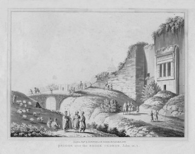 Broen over Brook Cedron. John, 18.1.1830 af J. Clarke