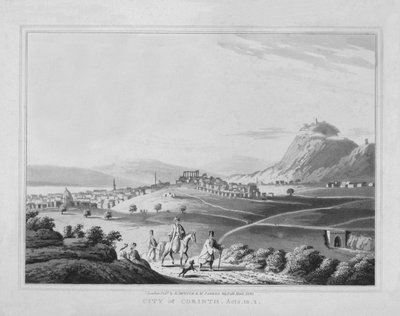 Byen Korinth. Handlinger. 18.1, 1830 af J. Clarke