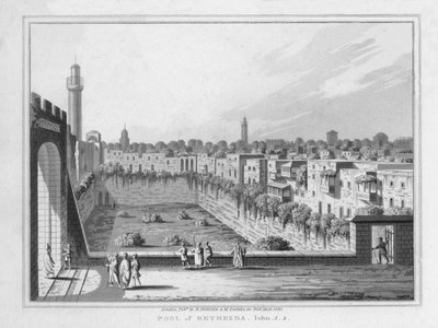 Bethesda pool. John. 5. 2., 1830 af J. Clarke