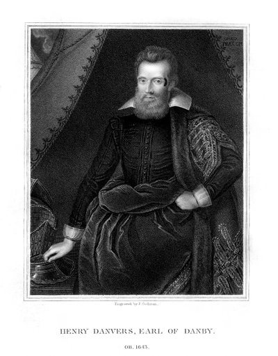 Henry Danvers, jarl af Danby, 1828. af J. Cochran
