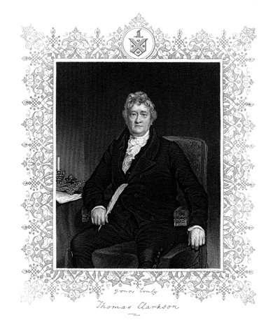 Thomas Clarkson, engelsk politiker og anti-slaveriforkæmper, 1800-tallet. af J. Cochran