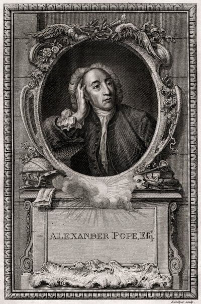 Alexander Pope, 1774 af J. Collyer
