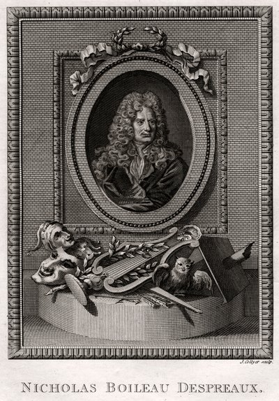 Nicholas Boileau-Despreaux, 1775 af J. Collyer