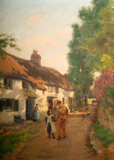 Home Along (Dashpers Lane, Brixham, Devon) af J. Cooke