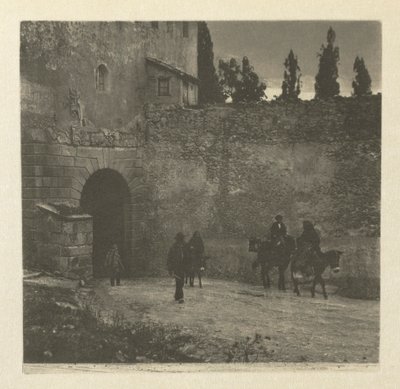 Camera Work: A Gateway - Segovia, 1914. af J. Craig Annan