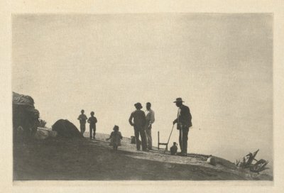Kameraarbejde: Gruppe på en bakkevej - Granada af J. Craig Annan