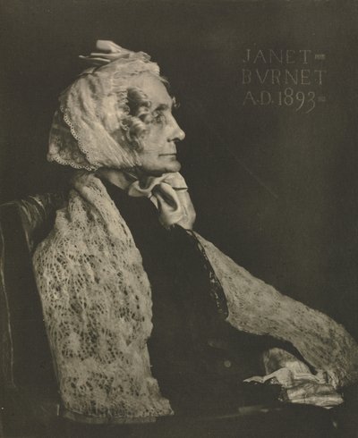 Kameraarbejde: Janet Burnet af J. Craig Annan