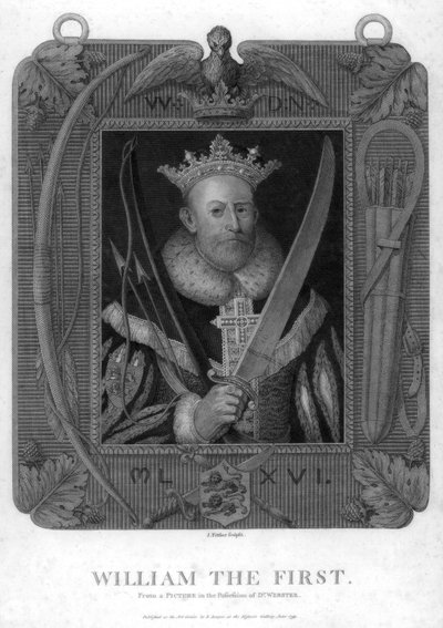 William I, konge af England, 1793. af J. Fittler