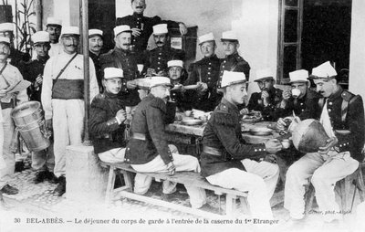 Fransk Fremmedlegion, Sidi Bel Abbes, Algeriet, 20. århundrede. af J. Geiser