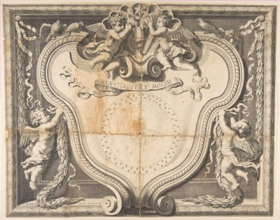 Det kopernikanske system, ca. 1639. af J Girardin