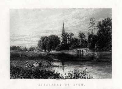 Stratford on Avon, England, 1883 af J. Godfrey