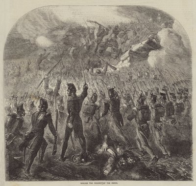 Skalering af Redans brystning af J. H. Nicholson
