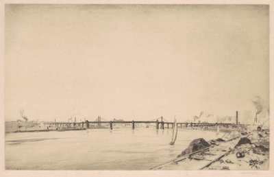 Runcorn Bridge af J. Hamilton Hay