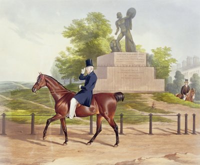 A View in Hyde Park, indgraveret af J. Wilson, 1852 af J. Harrison