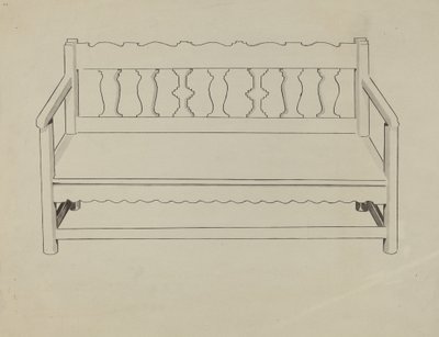 Kirkestol af J. Henry Marley
